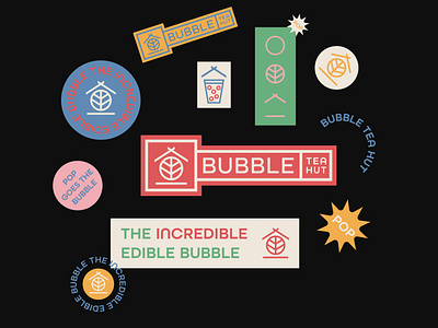 Bubble Tea Hut - Brand Identity