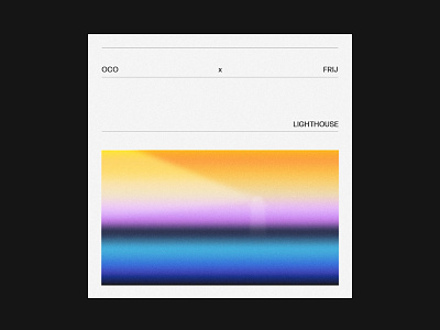 OCOxFRIJ - Lighthouse Single Cover