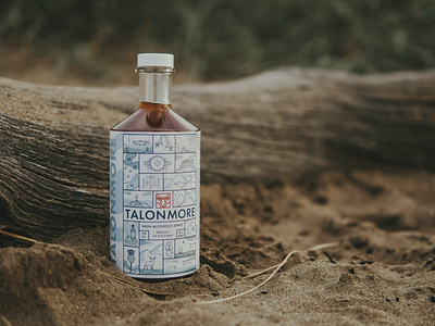 Talonmore Non-alcoholic Spirit brand design brand identity branding branding and identity graphic design logo logo design packaging