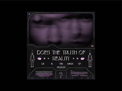 Does the truth of reality lie in the minds of people? artwork concept design design graphic design nft reality truth of reality vector