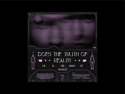 Does the truth of reality lie in the minds of people? artwork concept design design graphic design nft reality truth of reality vector