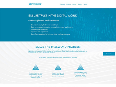 Hypersecu design graphic design illustrator landing page photoshop ui ux web web design website website development wix