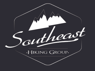 Southeast Hiking Group Logo branding graphic design illustrator logo design logodesgin merchandising watermarks