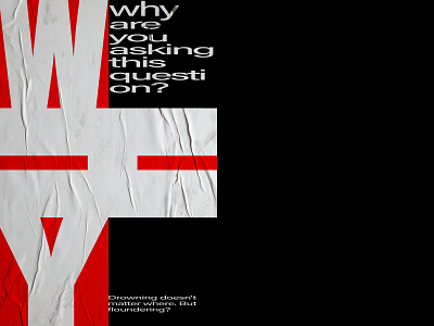 Poster "WHY"