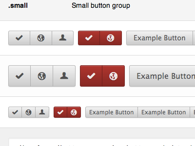 Styleguide - Button Group