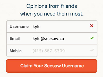 Claim Your Seesaw Username