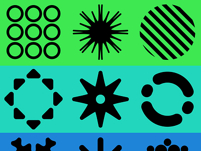Shapes animation blend tool design graphic design illustration logo logo design logo inspiration nft shape builder