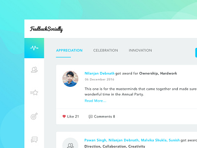 Feedback Socially Dashboard