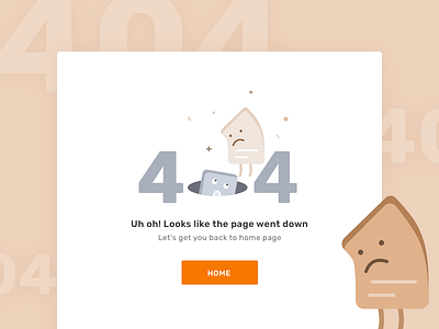 Empty States And Errors 404 500 creative design empty states error ideas illustrations