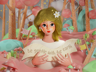 Be gentle with the earth.