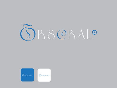 Orsoral Logotype branding creative logo design graphic design identity illustration logo logotype typography ui vector