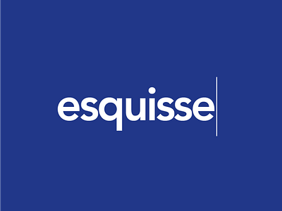Esquisse - Logo proposal