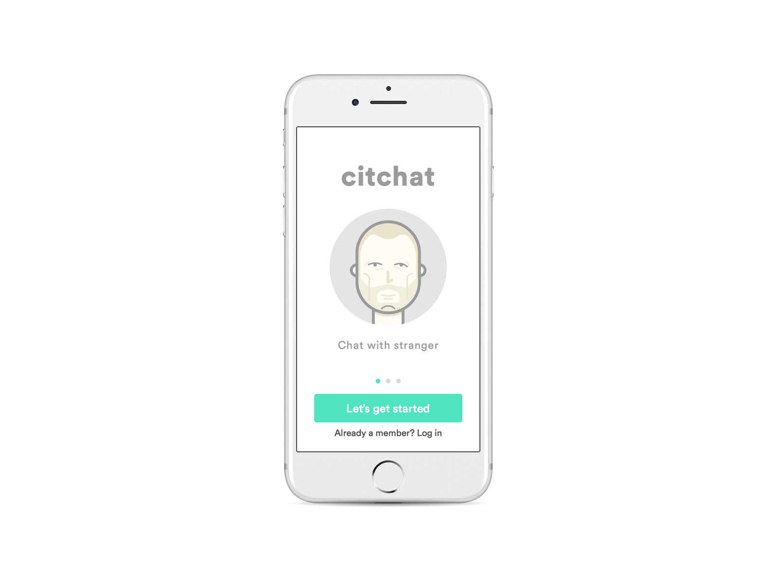 citchat app onboarding