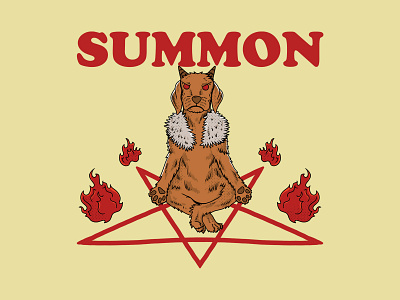 Summon design illustrationaday illustrationdaily