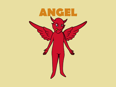 Angel branding design graphic design illustration illustrationaday illustrationart illustrationartist illustrationdaily