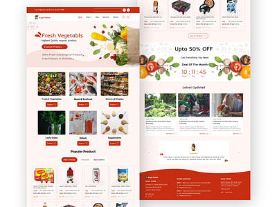 Glossary _Delivery_ landing page creative delivery design figma fruits glossary landing page ui vagetables website