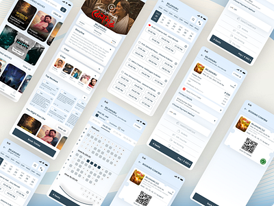 Movie Tickets Booking app UI/UX Part-3