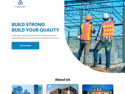 Commerical Building Website design