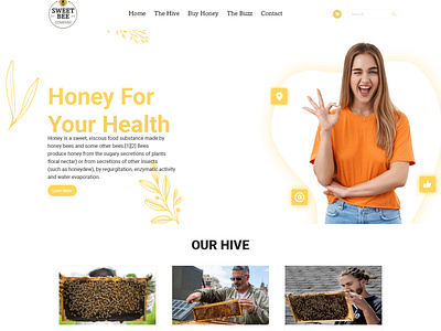 Honey Bottle Store Website Design