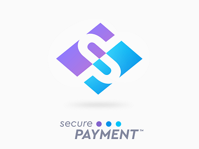 SecurePAYMENT branding clean design flat graphic design logo monogram payment safe secure typography vector