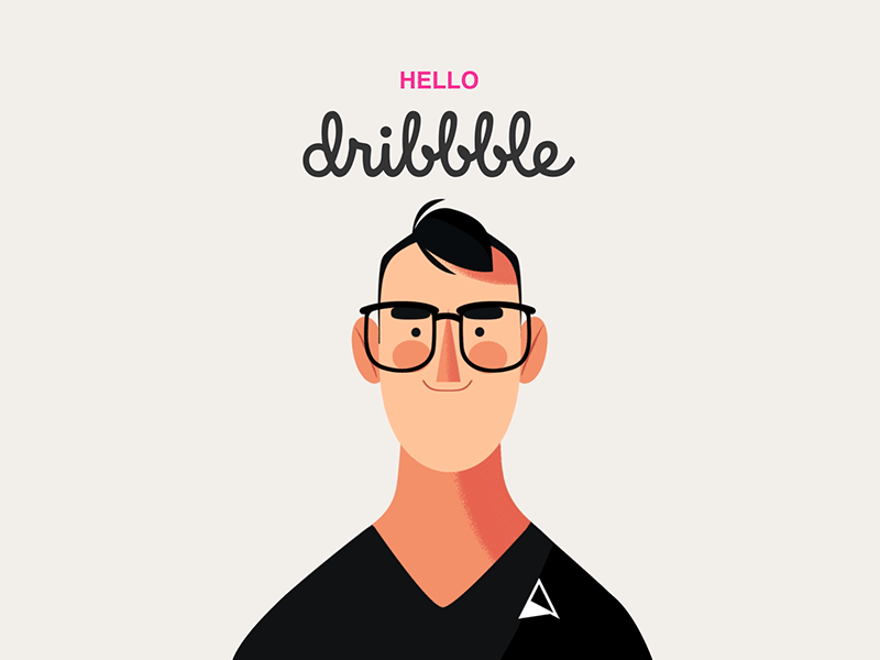 Hello Dribbble, I'm David! animagic studios animation character creative direction debut hello mograph motion design