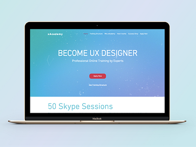 xAcademy - Become UX Designer. We are live now!