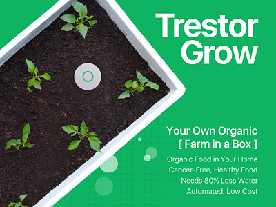 Trestor Grow - Automated Farm in a Box altcoin bitcoin blockchain farming organic trest trestor