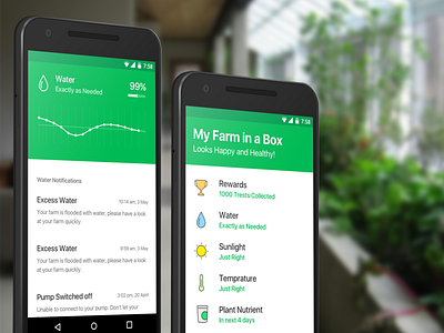 An app to take care of your farm bitcoin blockchain farming green organic organic farming trestor