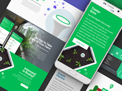 Trestor Grow Website - In just 2 days css hackathon html mobile responsive trestor ui web website
