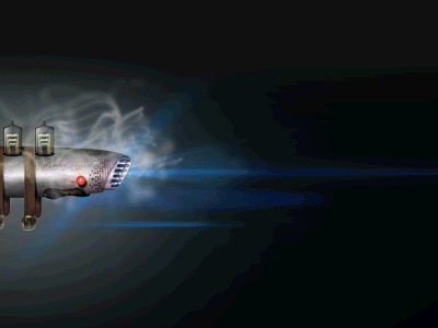 Animated Raygun Blast