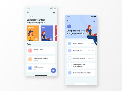 Daily UI 01 : To do list app to do list ui ux