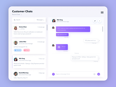 Daily UI 20: Customer Service Chatbot app chatbot ui ux