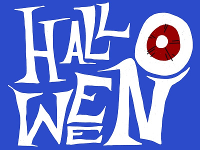 Eyelloween halloween lettering paper 53