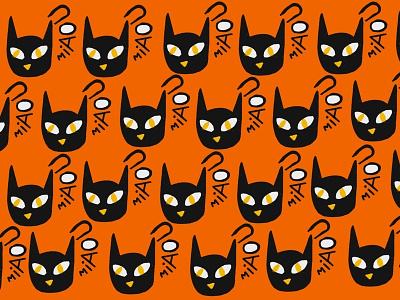 Kitty Pattern cat illustration paper 53 pattern