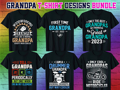 Grandpa Fishing Shirt  designs, themes, templates and downloadable  graphic elements on Dribbble