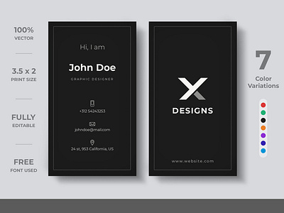 Modern Creative Business Card