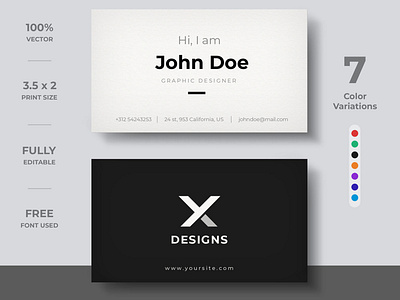 Minimal Business Card