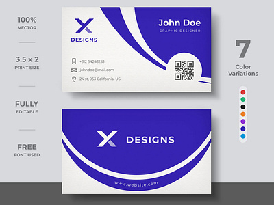 Creative Corporate Business Card