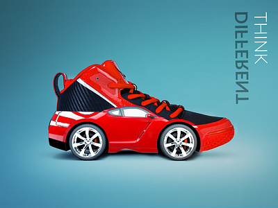 Sport shoe car