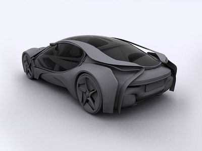 BMW Vision 3d model 3d model 3dsmax bmw vision car modelling modelling