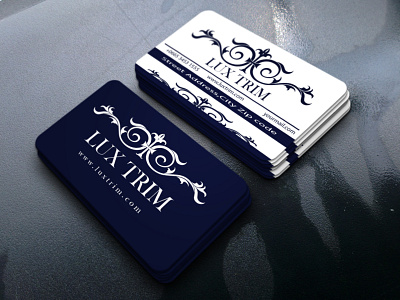 Professional modern minimalist business card design