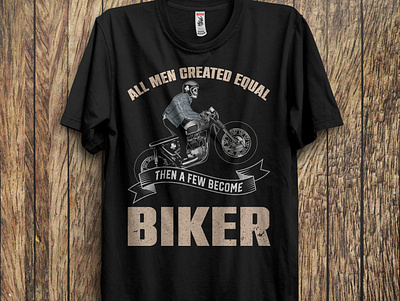 Biker t-shirt design bike lovers biker graphic design race t shirt vector