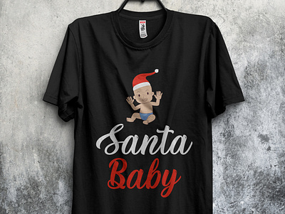 Christmas t-shirt design christmas design santa t shirt tree vector
