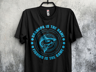 Fishing t-shirt design