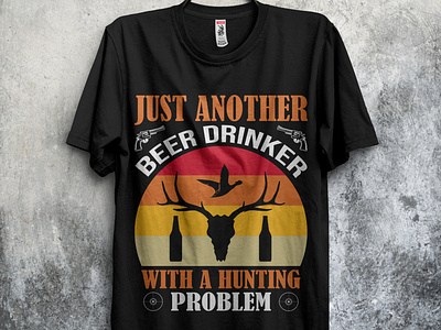 Hunting t-shirt design