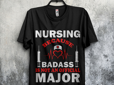 Nursing t-shirt design branding design graphic design illustration nursing t shirt design t shirt vector vintage