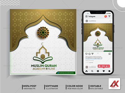 Muslim Quran | araizkhalid.com | Banner Design By Araiz Khalid |