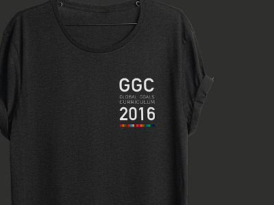 GGC Tshirt mockup brand conference event ggc layout logo tshirt typography