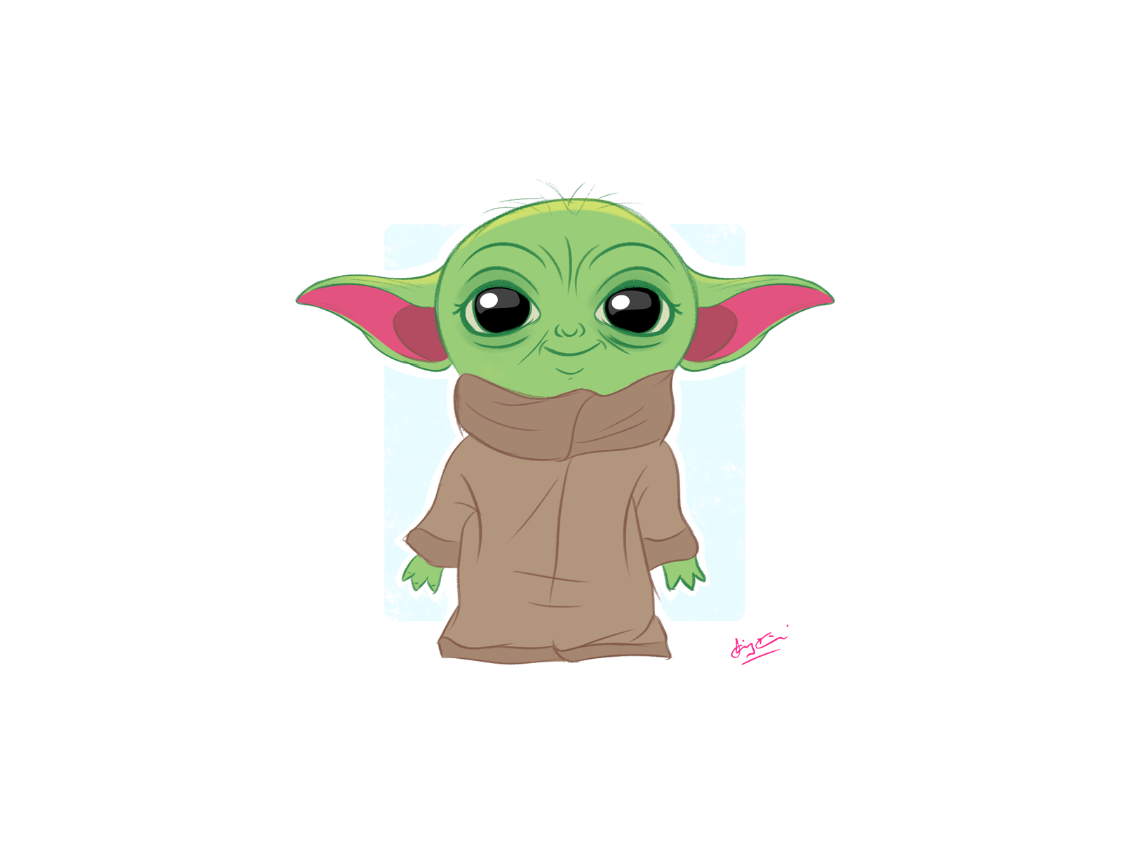 Baby Yoda Character by chirag mansuri on Dribbble