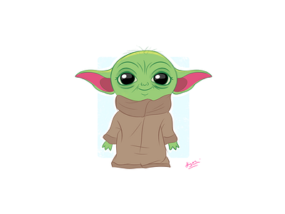 Baby Yoda Character
